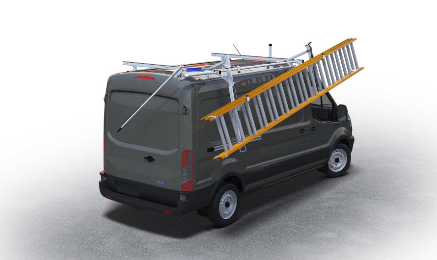 Ford transit connect online drop down ladder rack